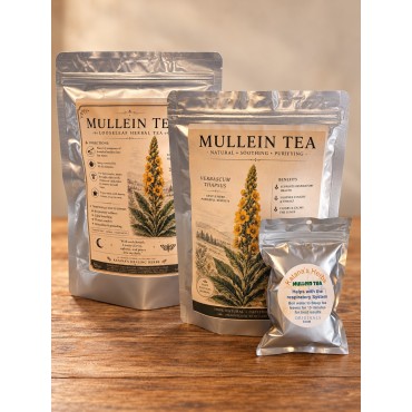 Mullein Tea Come in 3 different Sizes